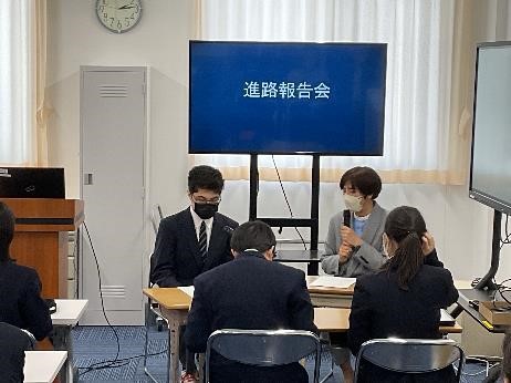 ３年生へのインタビュー①